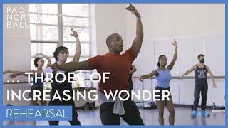... throes of increasing wonder with choreographer Kiyon Ross | Pacific Northwest Ballet