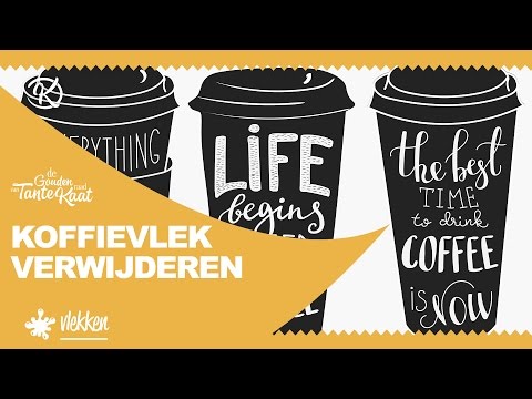 Video: Hoe Koffievlekken Te Verwijderen