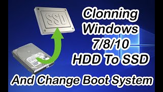 How to migrate / clone Windows 7/8/10 from HDD (hard drive) to SSD without reinstalling (2020)
