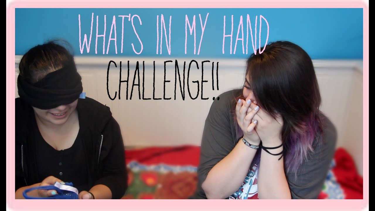 WHAT'S IN MY HAND **CHALLENGE** ohnoitsjessicaa YouTube