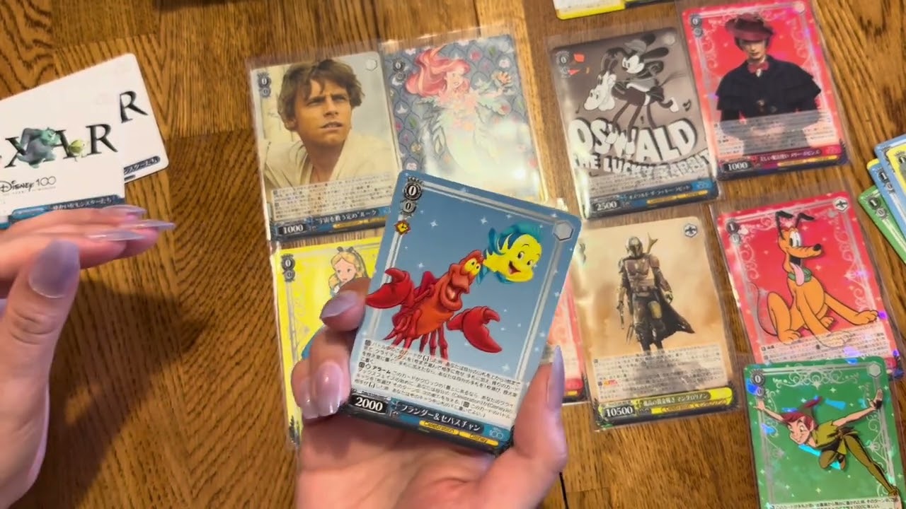 Opening Weiss Schwarz Disney 100 boxes!