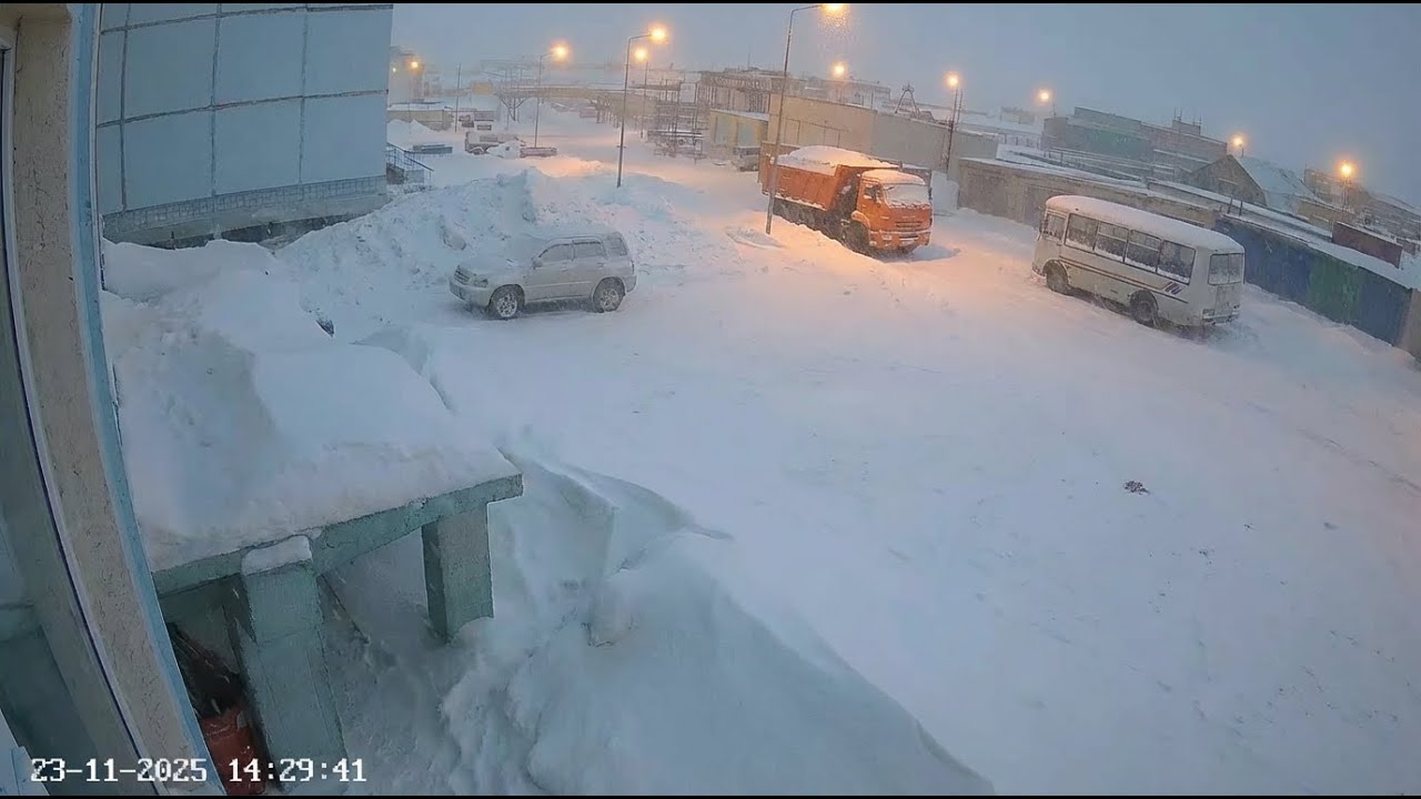 🥶🅻🅸🆅🅴🥶How People Live in the Darkness of East Siberia's Coldest Ghost Town🧊🏗️Edge of the World Cam🕯️