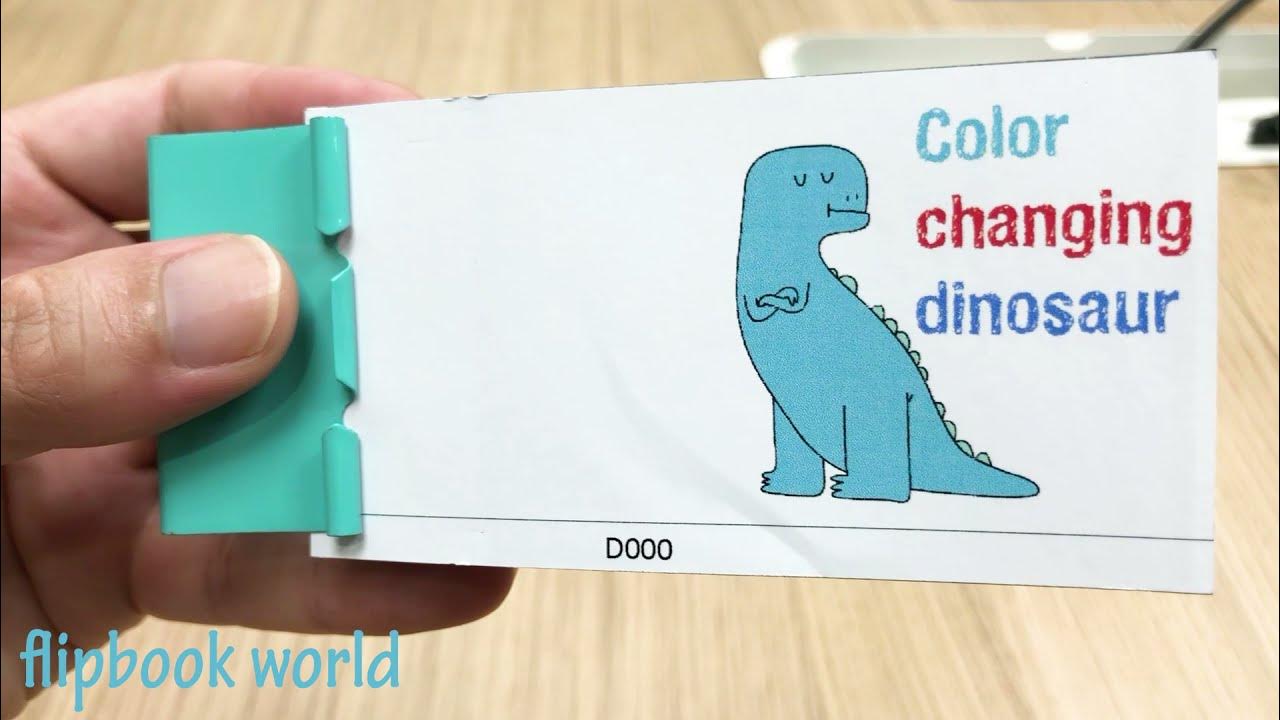 Dinosaur flip-book by andymation