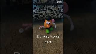 Mr Potato Head Vs. Vehicles in Slow Motion