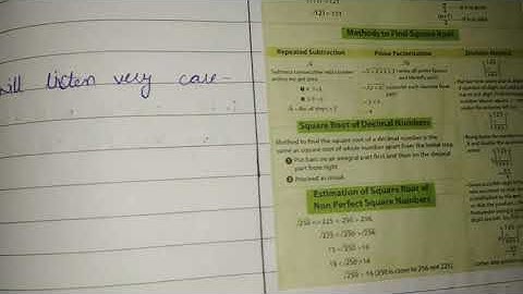 B.Ed macro lesson plan of mathematics on topic square and square roots class 8