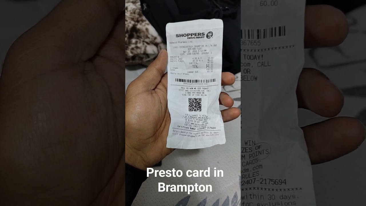 Presto card shorts 