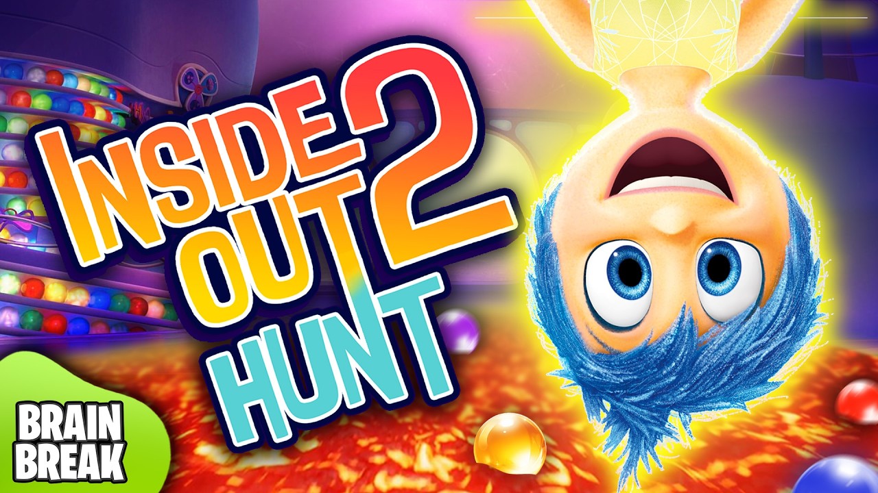 Going On A Inside Out Hunt | Brain Break | Just Dance | Freeze Dance ...