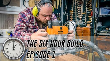 Ep 1 - A Luthier Builds a Whole Custom Guitar in SIX Hours.. from SCRATCH!