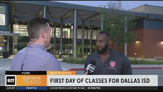 Dallas students, staff head back to school for the fall