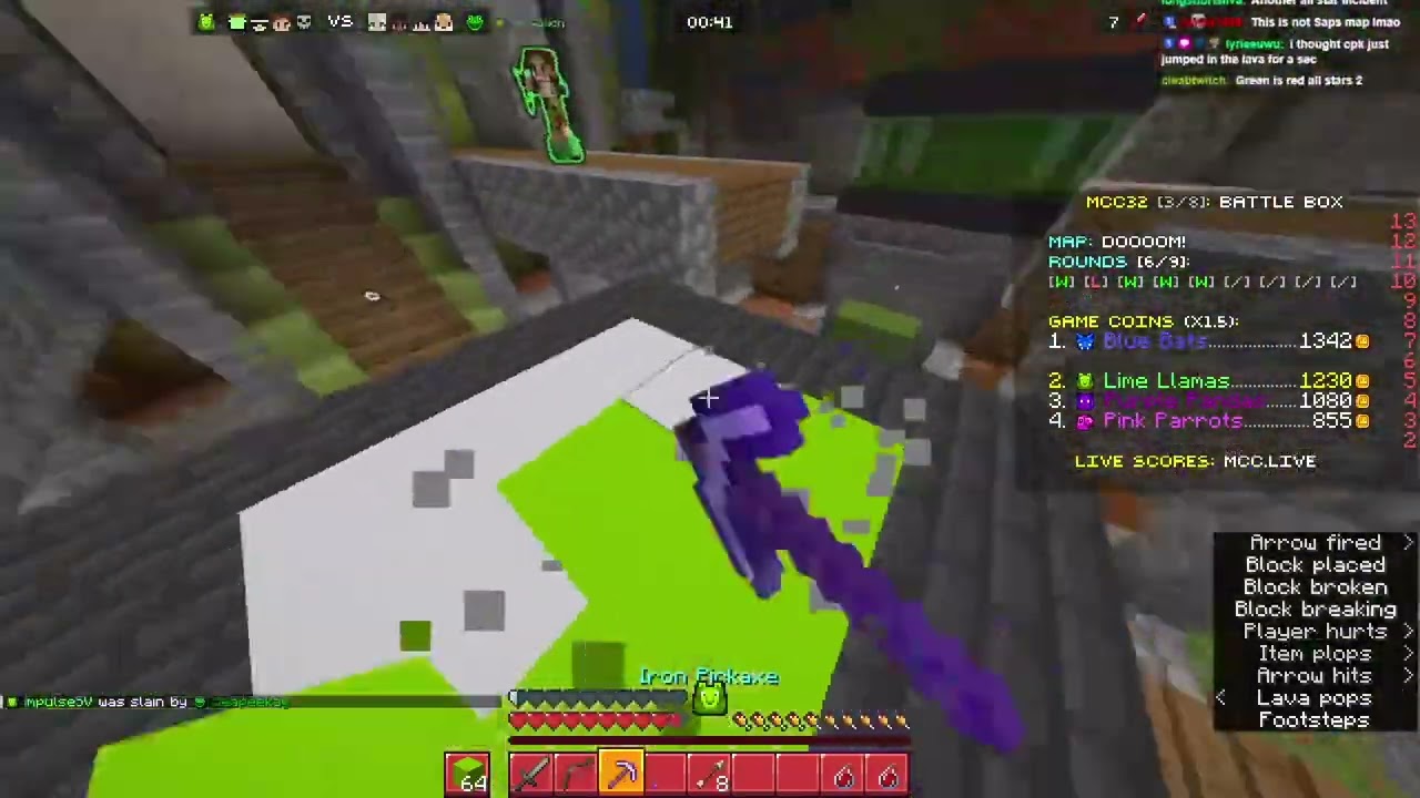 Fruit doesn't care and Concrete Rushes in Battle Box