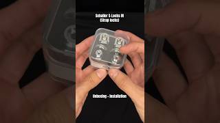 Schaller Strap Locks Unboxing + Installation #guitar #unboxing #schaller