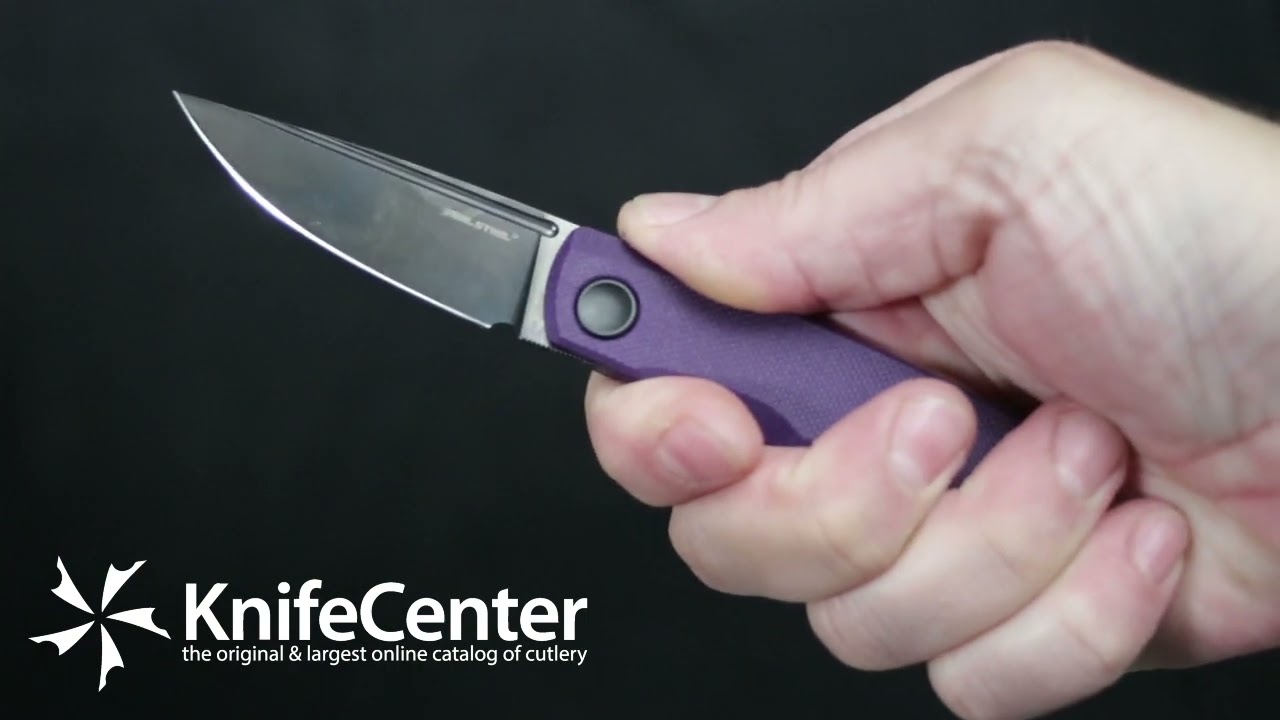 Real Steel Knives Luna Lux Slipjoint Folding Knife