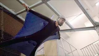 Good Evenin' trying wingsuit flying