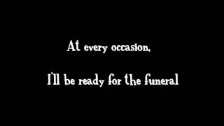 Nina Nesbitt - The Funeral - Lyrics on screen chords