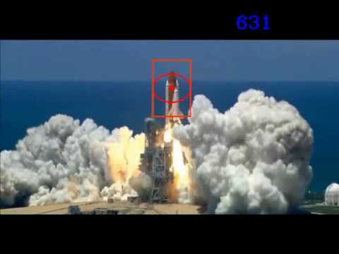 スペースシャトルが追跡できた・　OpenCv　Python