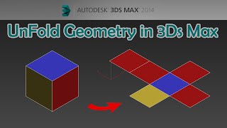 How To Unfold Geometry In 3ds Max Using Unwrap Modifier
