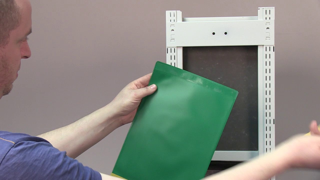 Coloured Document Pockets