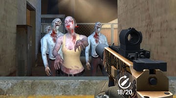 Dead Fire: Zombie shooting game - Gameplay Walkthrough Part 1 - Lomelvo