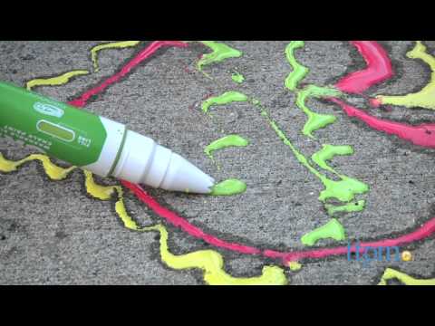 Washable Sidewalk Chalk Paint Markers by Mattel, Inc RAIDMP72