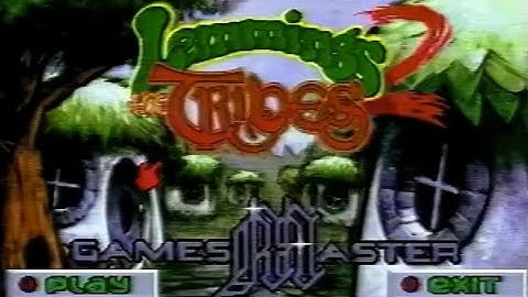 Lemmings 2: The Tribes (concours Amiga) - GamesMaster 1993 (Channel 4)