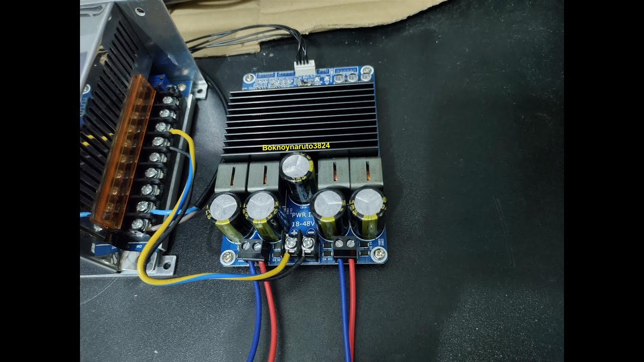 Wondom BDM8 TPA 3255 Retested 2 Channels Loaded Full Power