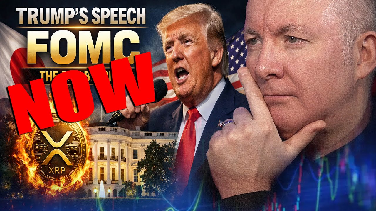 🚨 Donald Trump Live Before FOMC Bombshell—XRP on EDGE - What’s He Hiding? | Martyn Lucas Investor