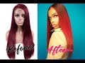 ASTERIA HAIR BOMB 13X4 99J LACE FRONT WIG!!!