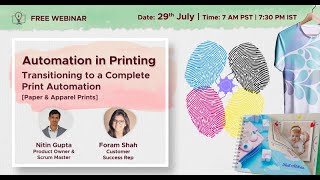 Transitioning to a Complete Print Automation | Webinar | Brush Your Ideas