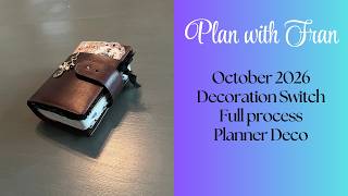 How I decorate my planner, Planner Decorations, Pretty Planner Decorations, Oct Planner Decorations