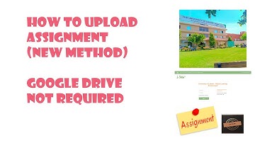How to upload Your Assignment on Slate || New Method || UOL Learning Channel
