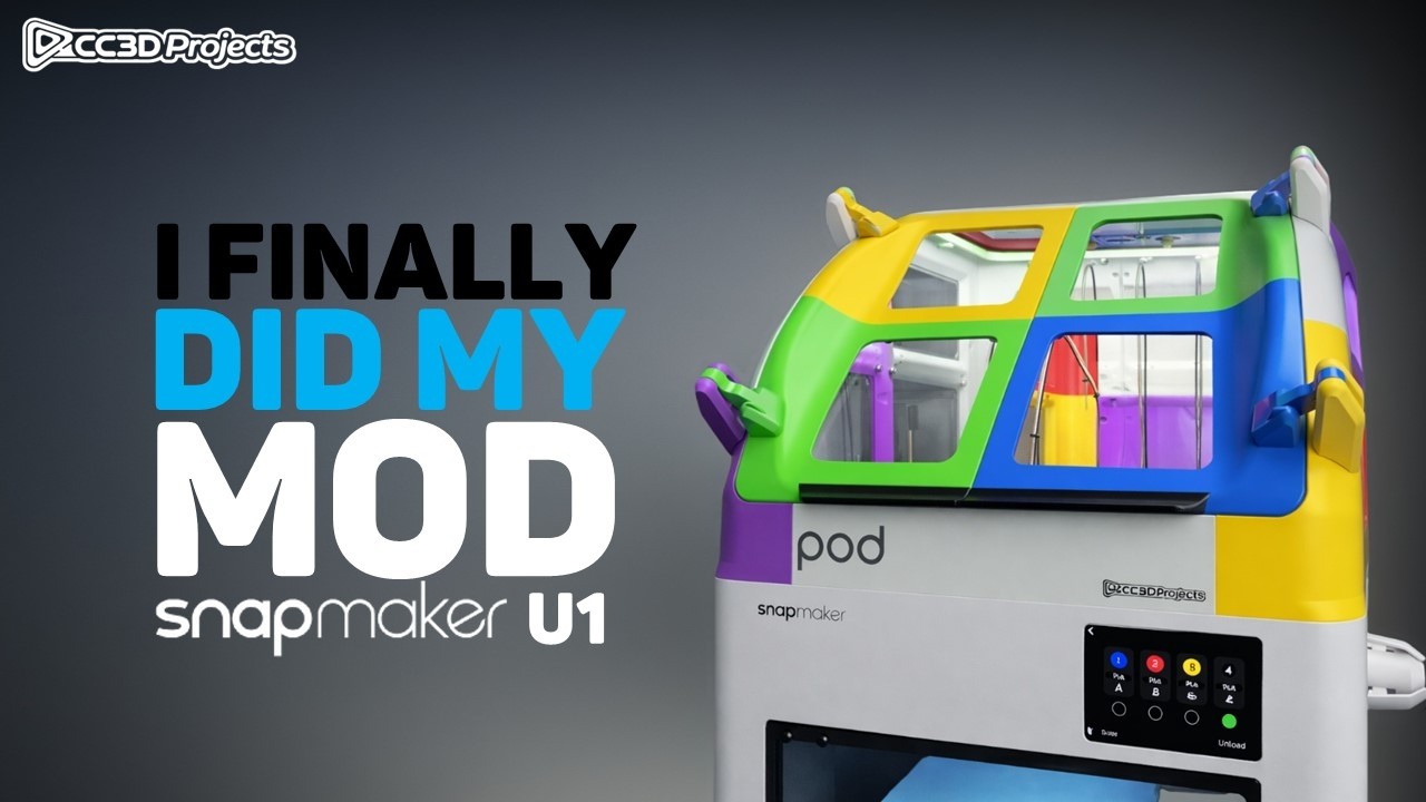 POD Top Cover for Snapmaker U1