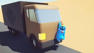HOLD ON TO THE DRIVING TRUCK! (Gang Beasts)