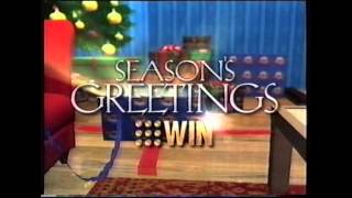 WIN Television/Channel Nine: Merry Christmas/Season's Greetings Ident Montage (1999)