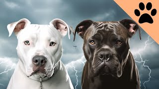 Dogo Argentino VS Presa Canario