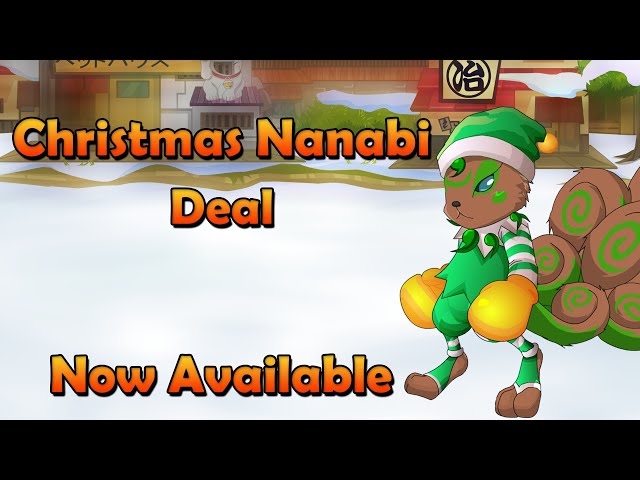 Shinobi Warfare: Christmas Nanabi Package + Pet class=