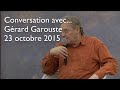 Conversation avec... Gérard Garouste - 23 octobre 2015