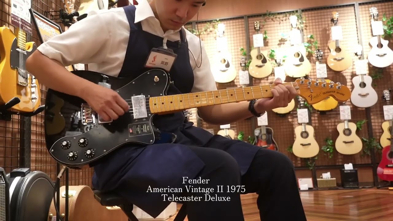 テレキャスターサウンド紹介Part1】Fender TRADII 70S TL THIN & AM
