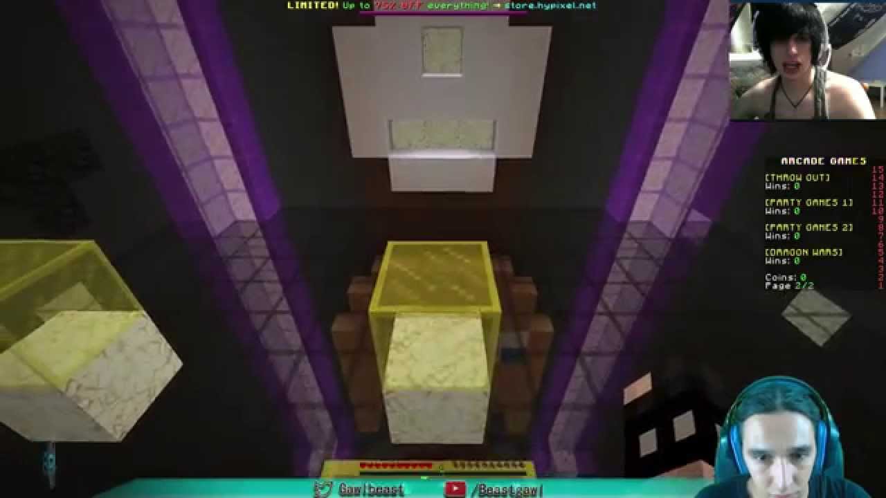 Minecraft Minijuegos locos!!, parkuleando con Cabronazo1994!!