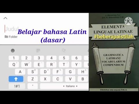 Video: Apa arti kamu dalam bahasa latin