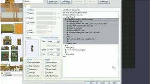 RPG Maker XP Question - Making an Inn