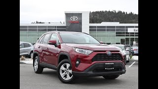 Red 2019 Toyota RAV4 Hybrid XLE Walkaround - Kelowna Toyota