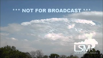 5/20/14 Hazleton, IA; Supercells Overshooting Tops *Danny Murphy HD*