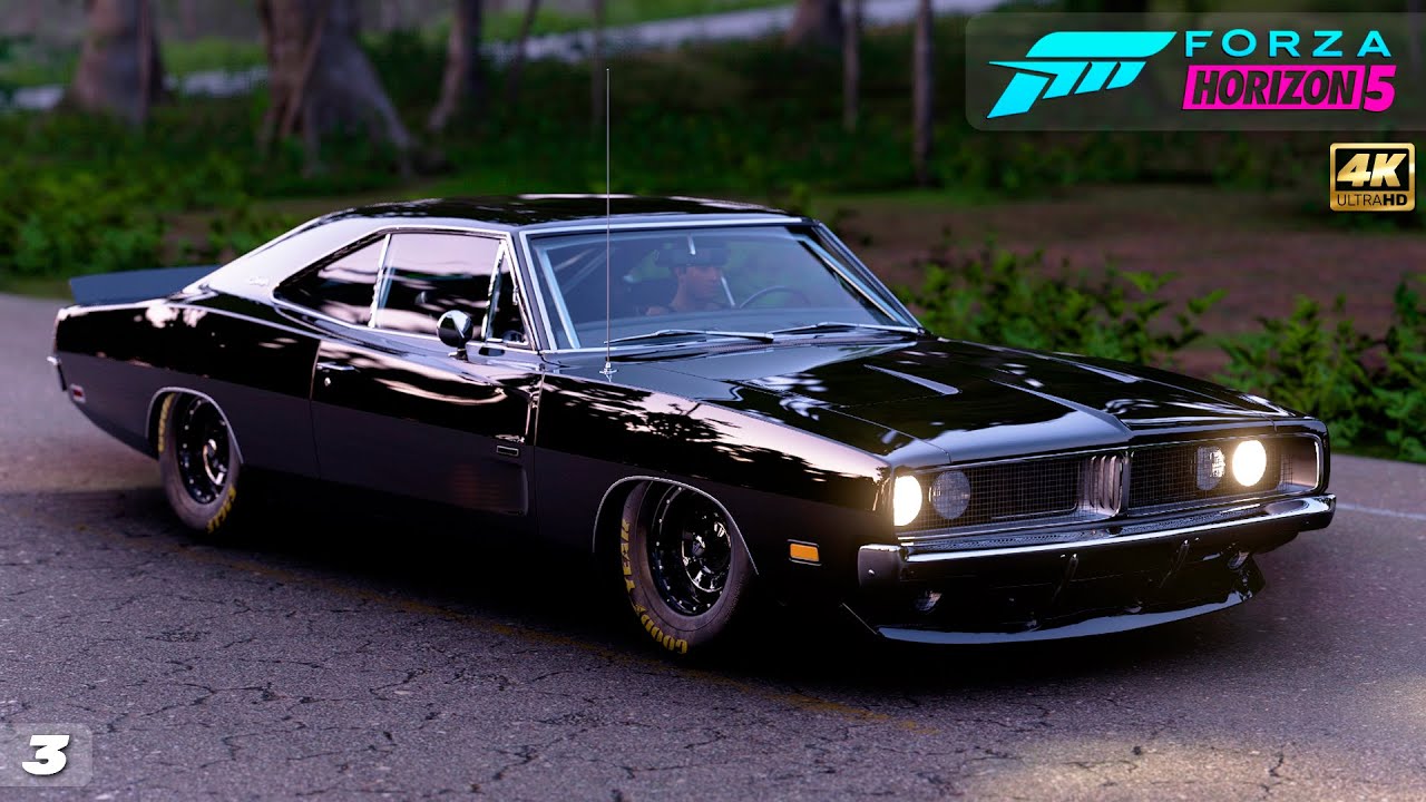 3) FORZA HORIZON 5 ➤ DODGE CHARGER RT FORZA EDITION 1969 [4K]
