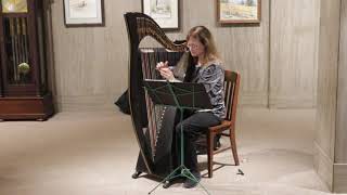 Suzanne Shields Performing Amazing Grace On The Celtic Harp.