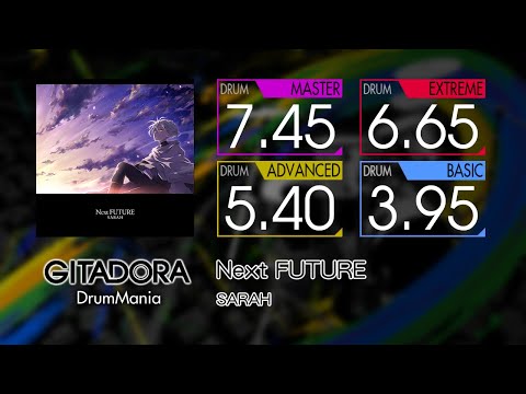 【GITADORA】 Next FUTURE (MASTER ~ BASIC) Drum