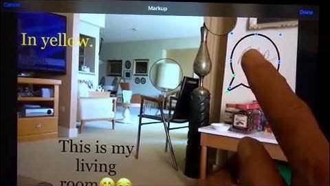 How to Annotate pictures on the iPad