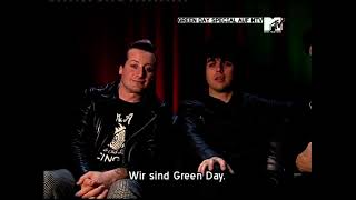 Green day MTV Special (Videography) XX/05/2009