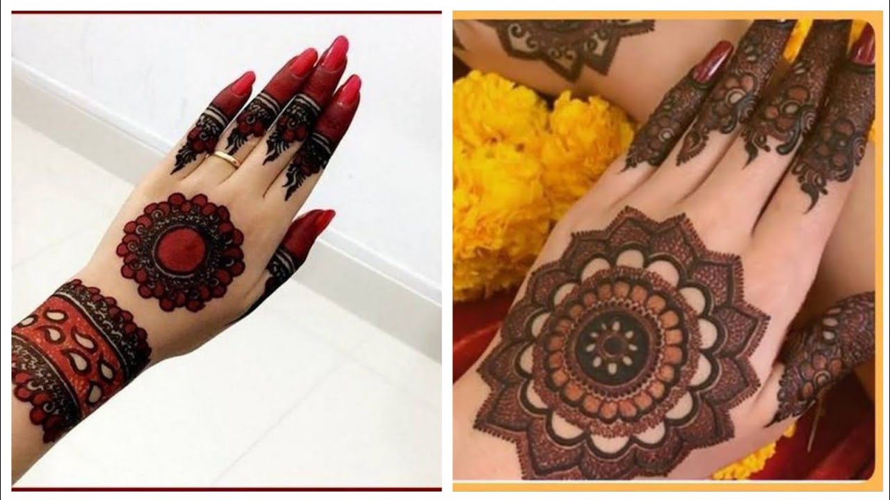 New and latest mehndi designs latest updates of 2019 and 2020 - YouTube