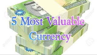 5 Most Valuable Currency in the World in 2020