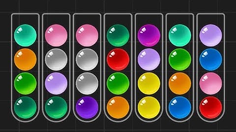 Ball Sort Puzzle - Color Game Level 124 Solution